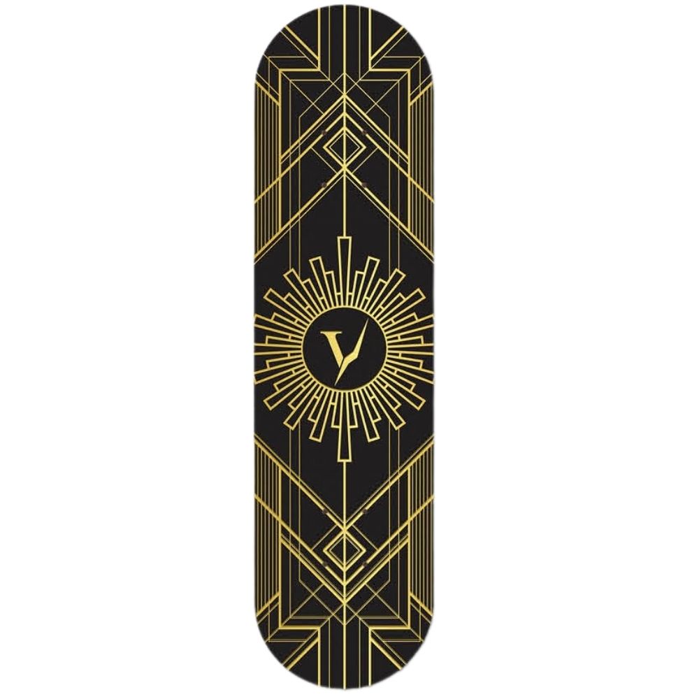 The Vigour Black 8.5" Skateboard Deck