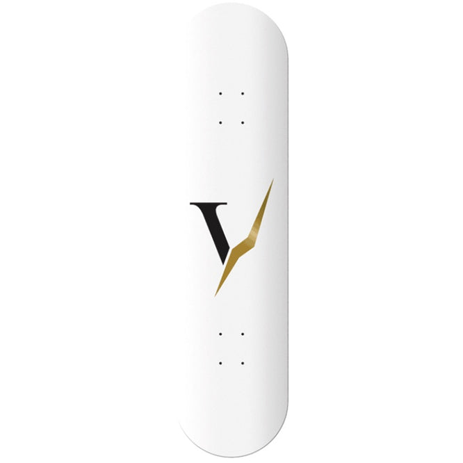 Golden Lightning White 8.125" Skateboard Deck