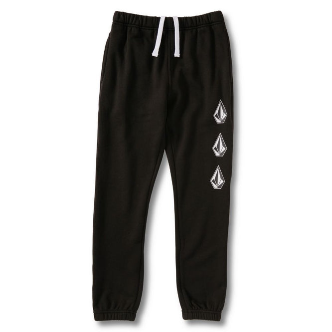 Iconic Stone Fleece Pants Black