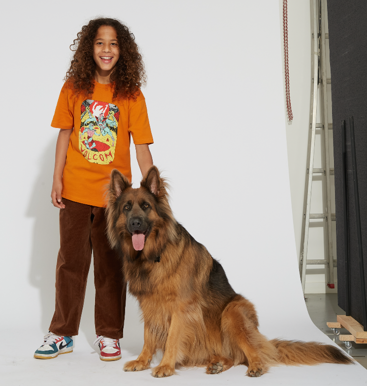 Kids Outer Spaced Trousers Burro Brown