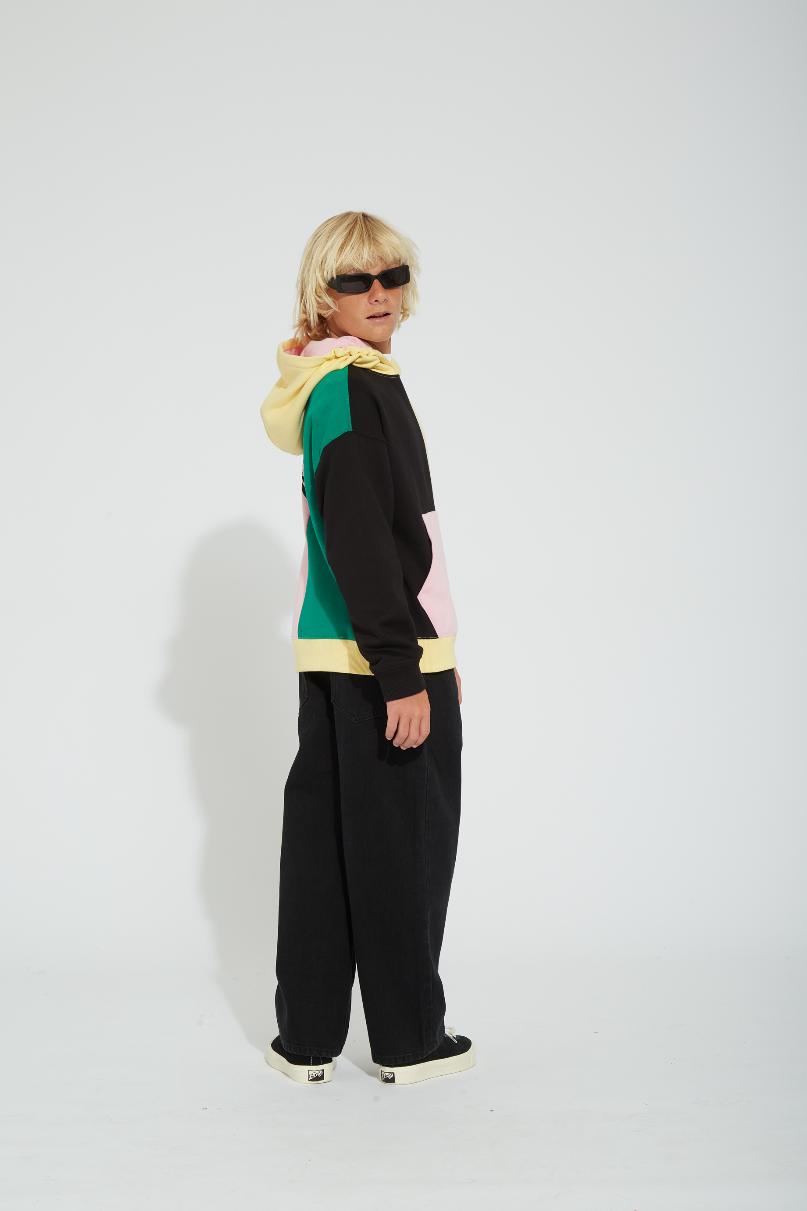 Kids V Ent Po Hoodie Multicolor
