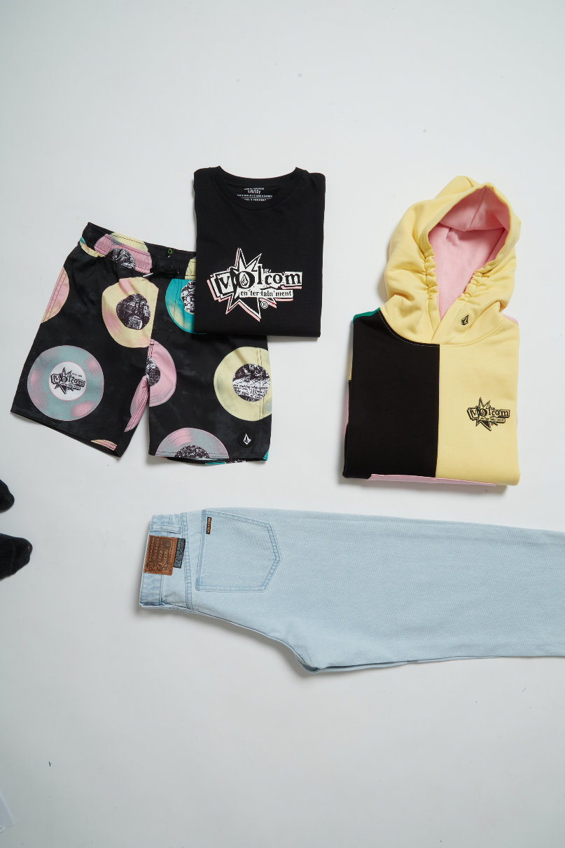 Kids V Ent Po Hoodie Multicolor