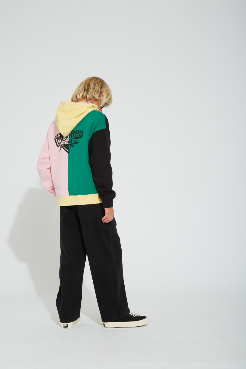 Kids V Ent Po Hoodie Multicolor