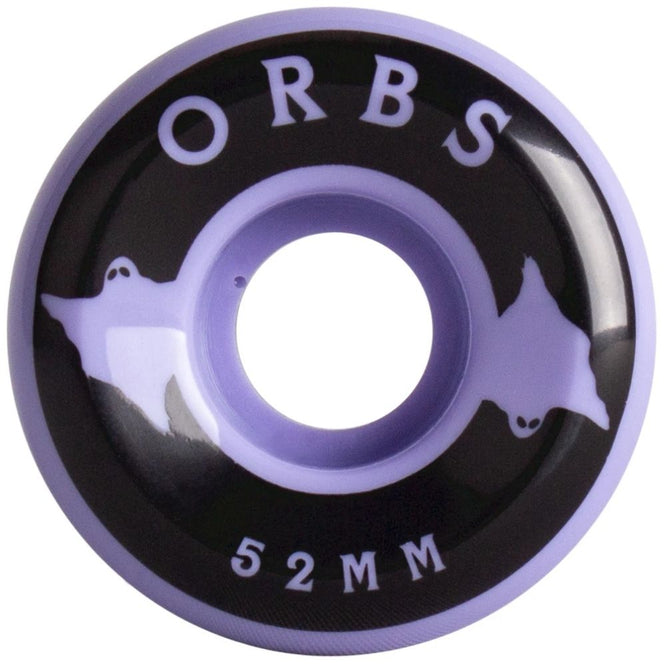 Orbs Specters 99a Lavender Black 52mm Skateboard Wheels
