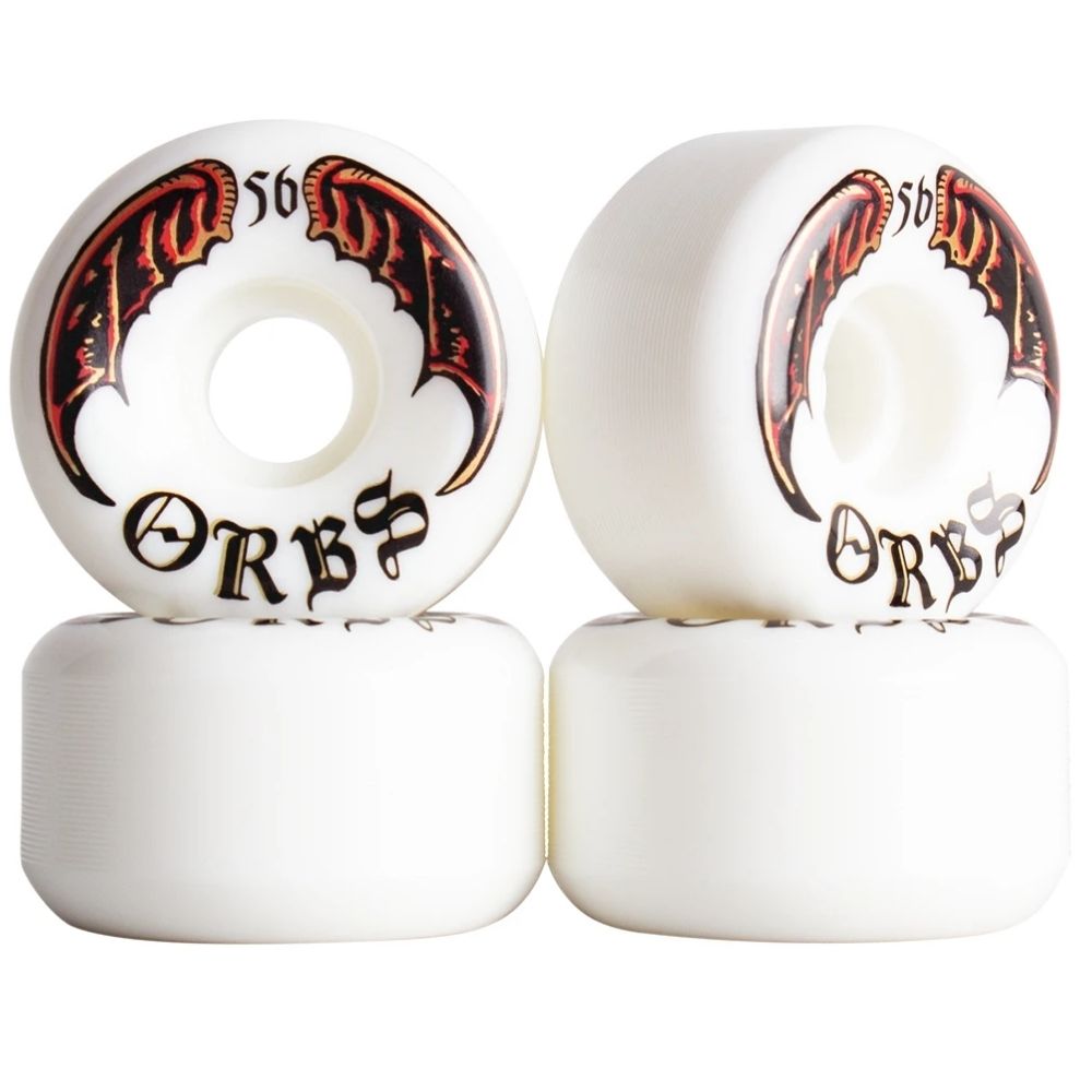 Orbs Specters 99a White 56mm Skateboard Wheels