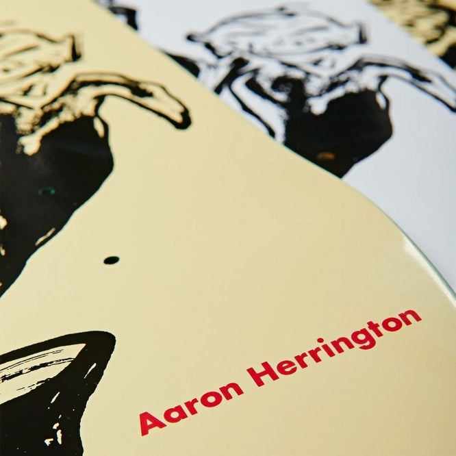 Aaron Herrington Pot Demons Yellow 8.5" Skateboard Deck