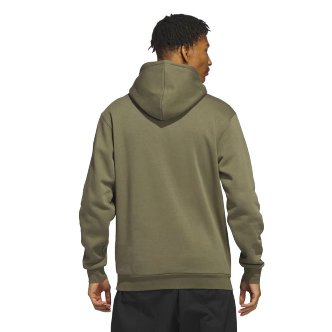4.0 Strike Through Hoodie Olive Strata / Core White