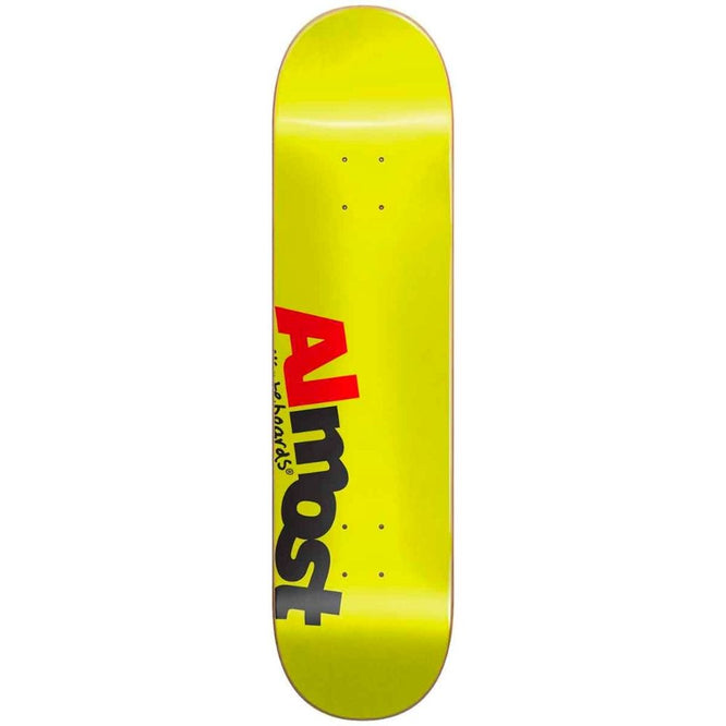 Most HYB Yellow 8.5" Skateboard Deck
