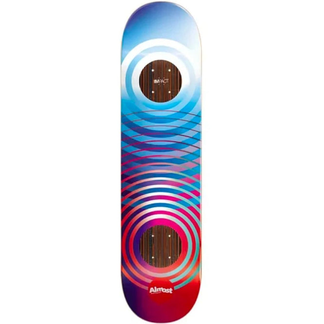 New Pro Gradient Rings Impact 8.125" Skateboard Deck