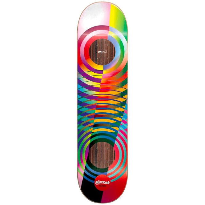 Youness Gradient Cuts Impact 8.375" Skateboard Deck