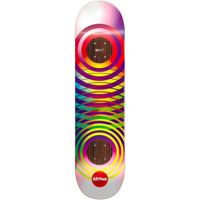 Youness Gradient Rings Impact 8.375" Skateboard Deck