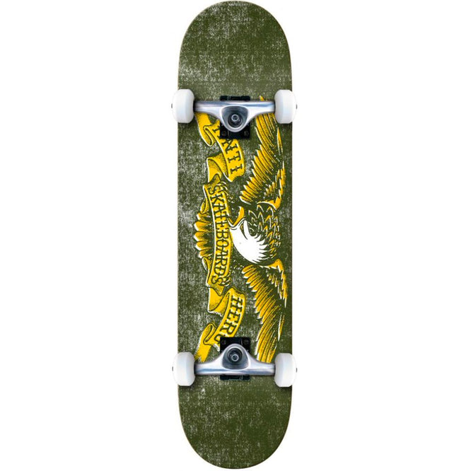 Misregistration 8.25" Green/Yellow Complete Skateboard