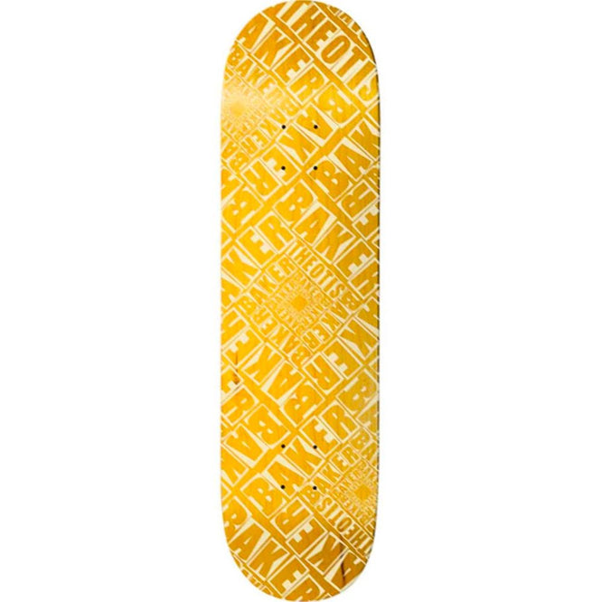 Labyrinth Yellow 8.475" Skateboard Deck
