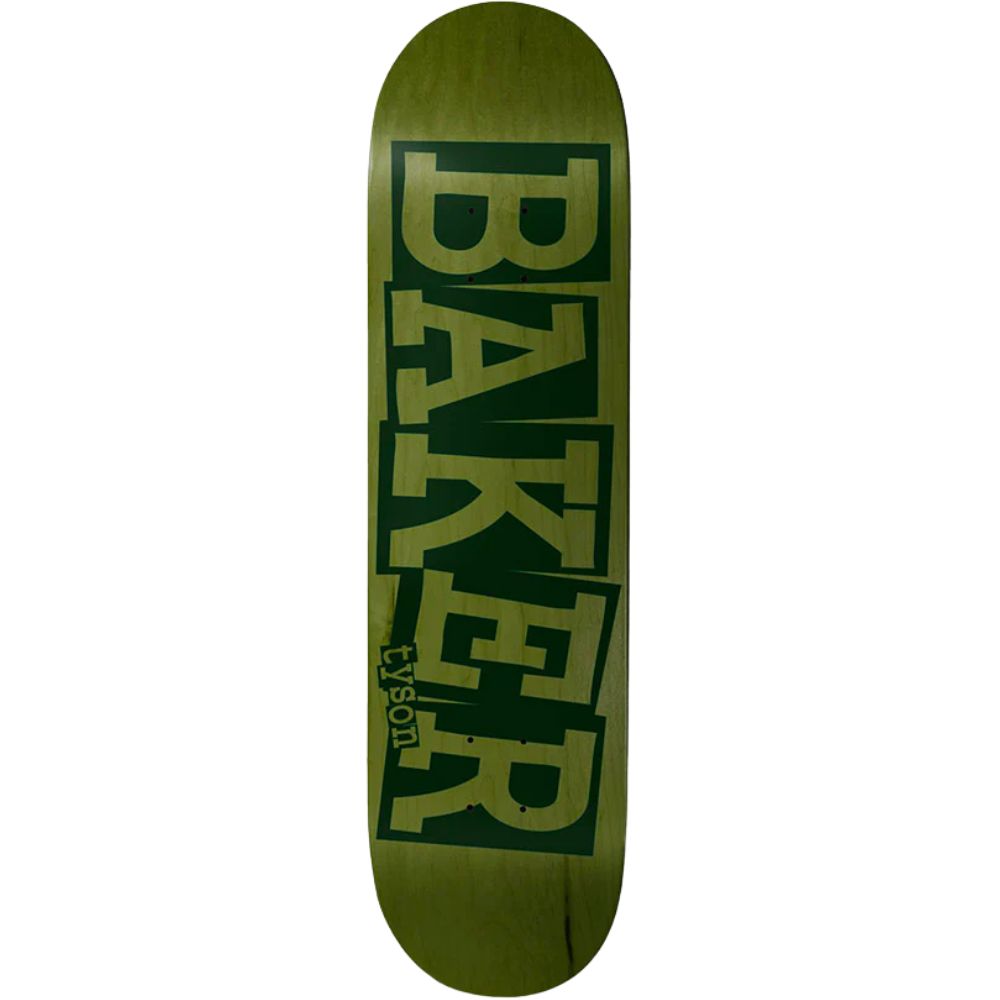 Tyson Ribbon Green Veneer 8.5" Skateboard Deck