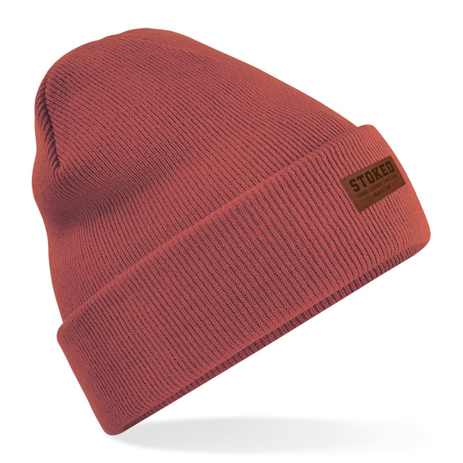 Original Cuffed Beanie Orange Rust