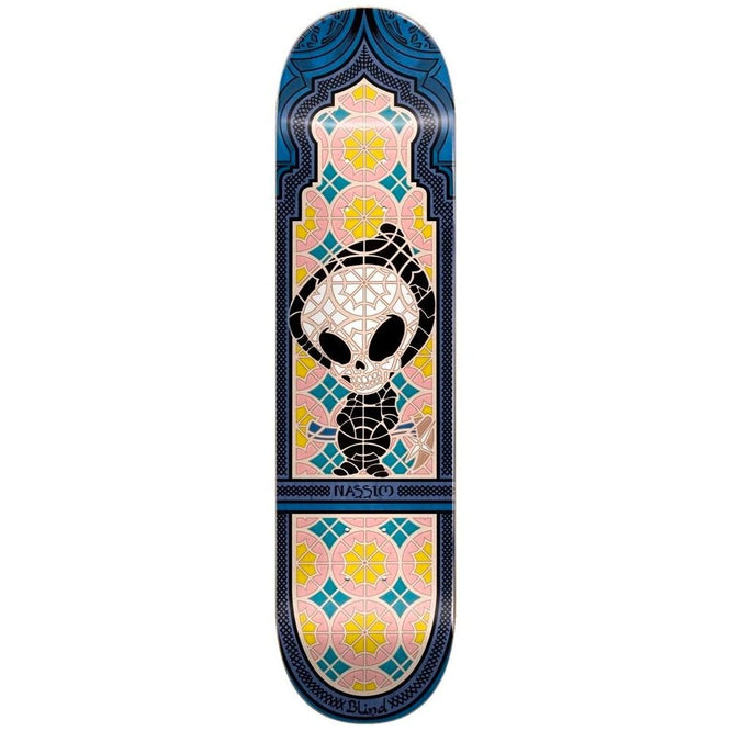 Nassim Tile Reaper R7 Blue 8.25" Skateboard Deck