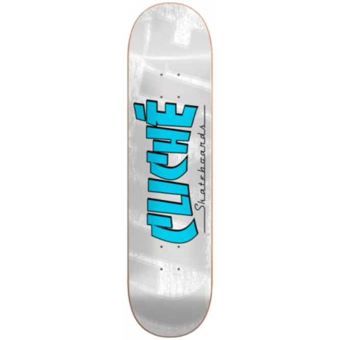 Banco RHM Blanc/Bleu 8.0". Skateboard Deck