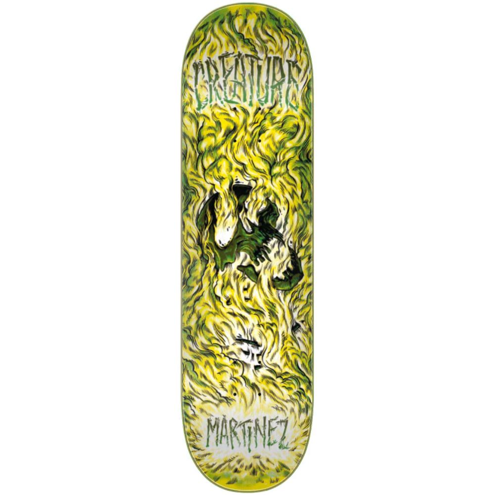 Martinez Inferno Yellow 8.6" Skateboard Deck