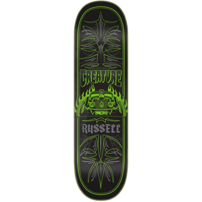 Russell To The Grave VX Black 8.6" Skateboard Deck