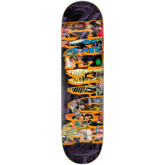 Logo SBK Violet 8.125 Skateboard Deck