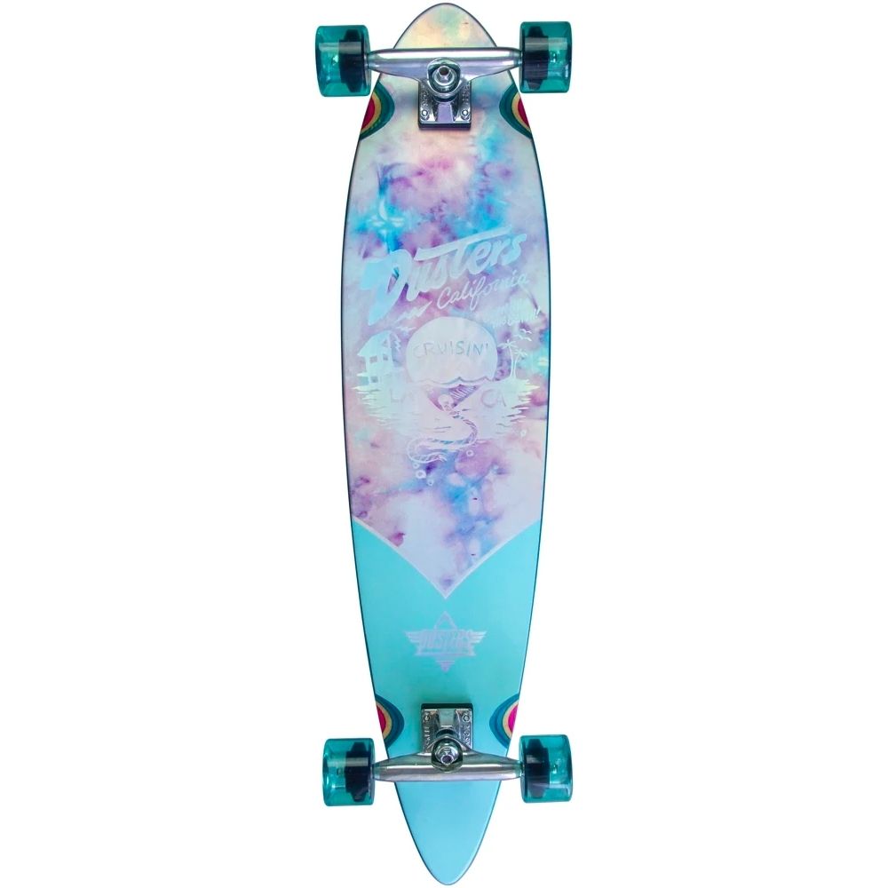 Holographic Graphic Board Dusters Moto Cosmic Longboard