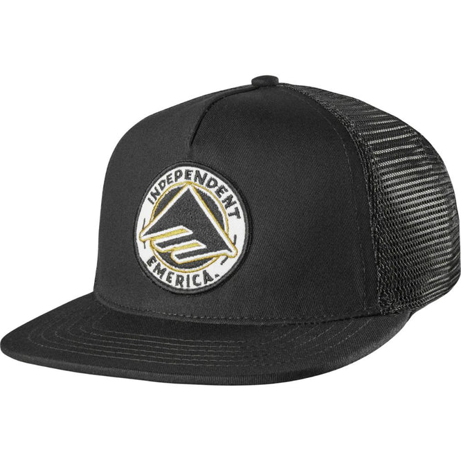 Indy Circle Trucker Cap Noir