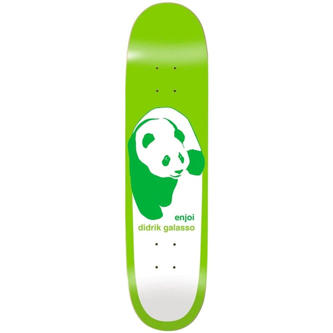 Deedz Classic Panda Super Sap 8.375" Green Skateboard Deck