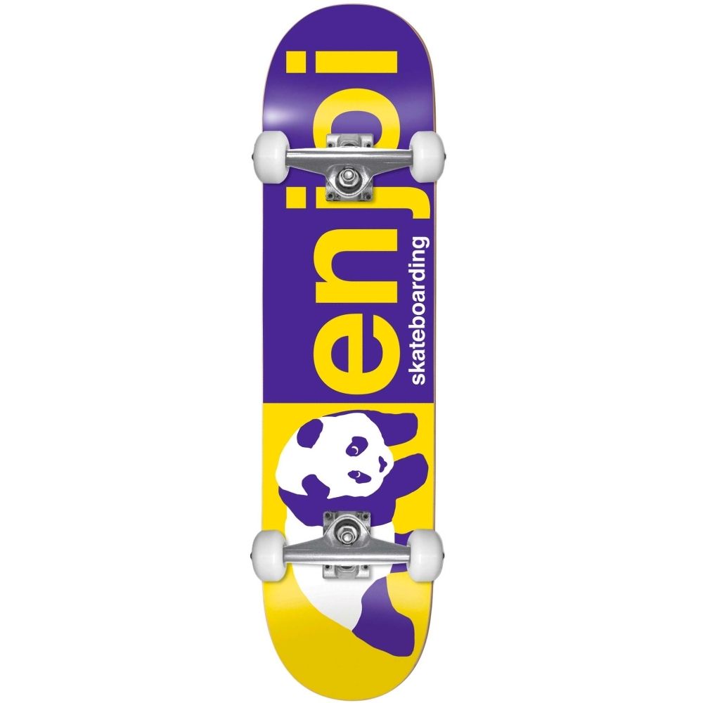 Half And Half Purple 8.0" Complete Skateboard