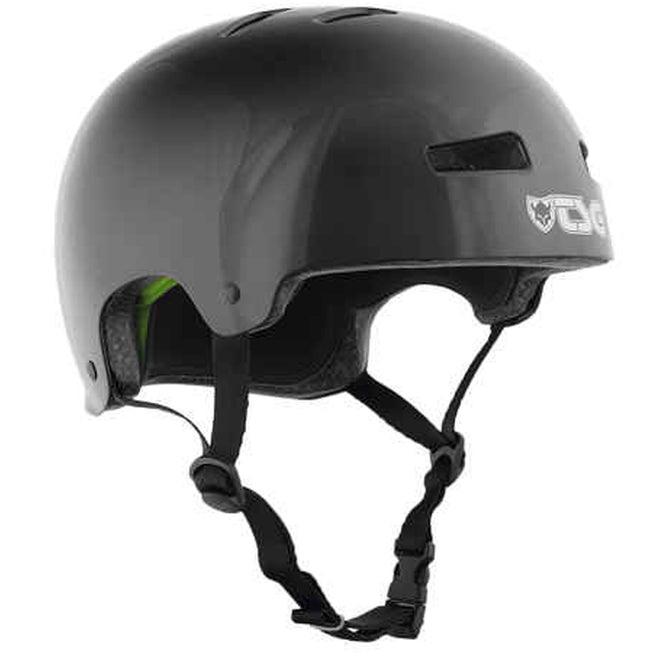 Evolution solid color Injected Black Helmet