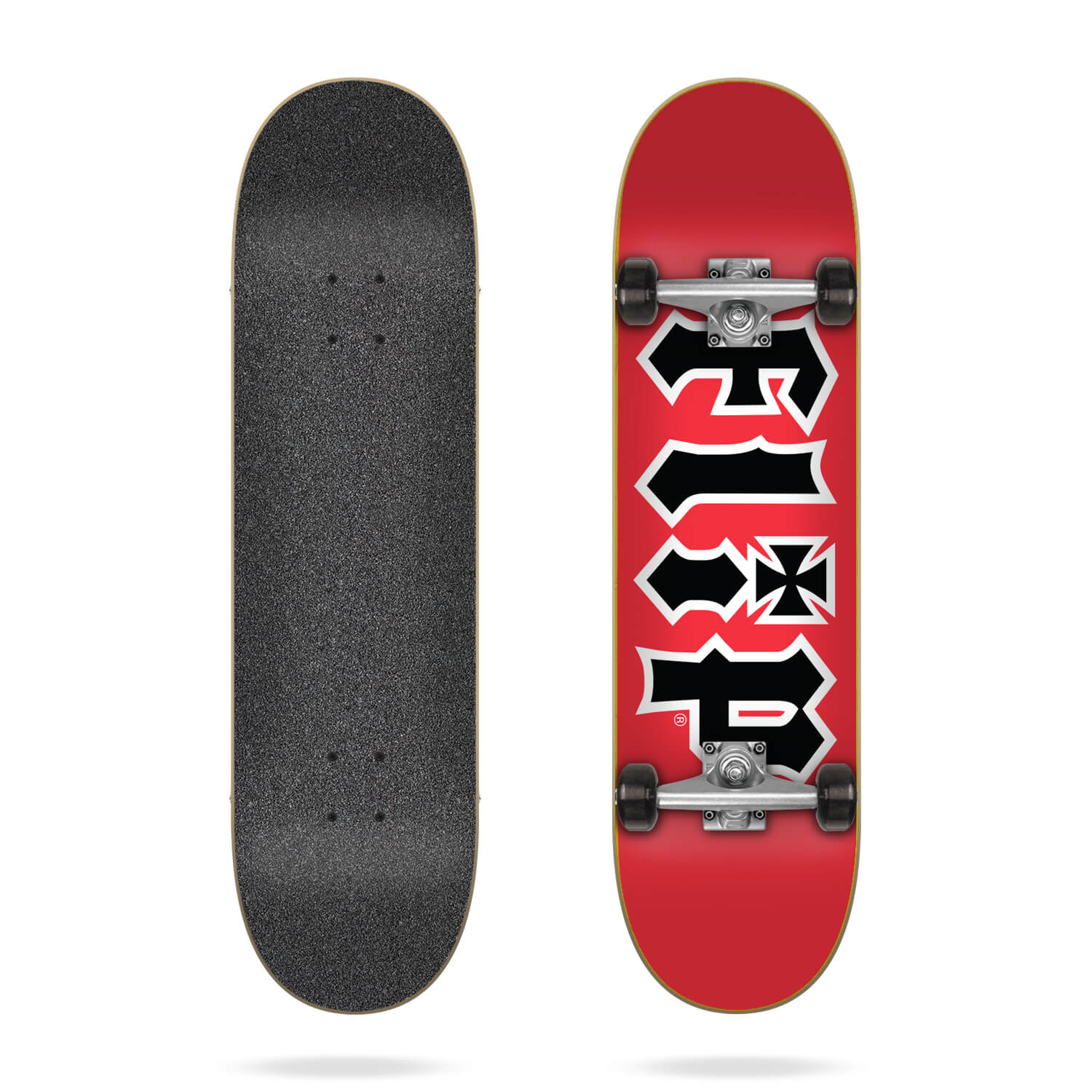 HKD Red 8.25" Complete Skateboard