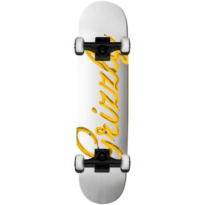 Banana Peel White 8.0" Complete Skateboard