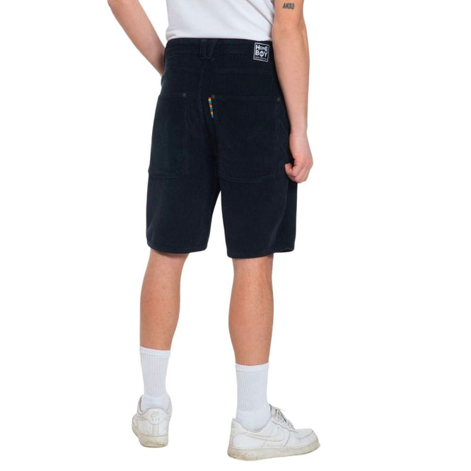 X-Tra Baggy Cord Shorts Black