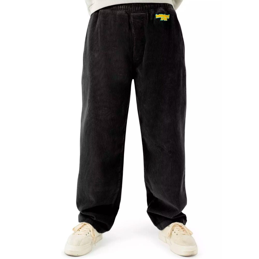 X-tra Beach Baggy Cord Pants Black
