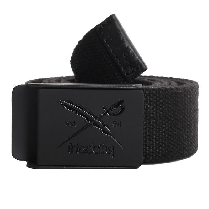 Flag Rubber Belt Black