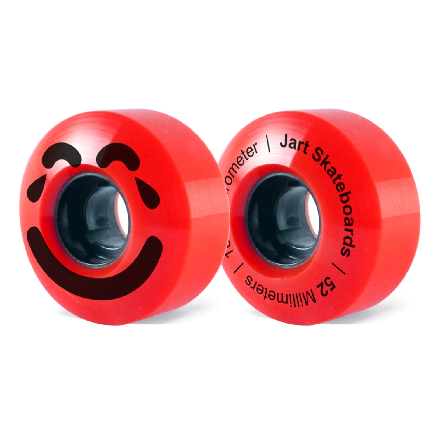 Be Happy 83b 52mm Red Skateboard Wheels