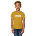 Kids Maxi Script T-Shirt Worker Blue