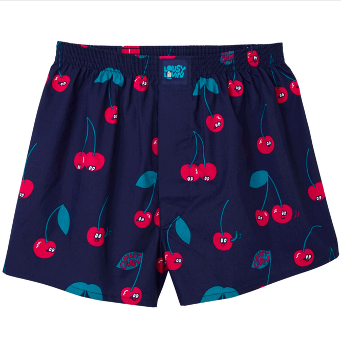 Cherries Boxer Shorts Cherrie Blue