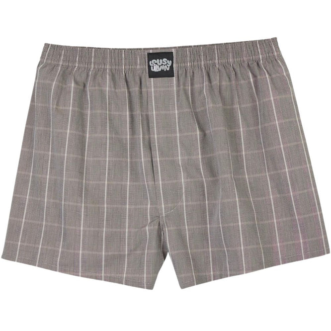 Lousy Check Boxer Shorts Fog Check