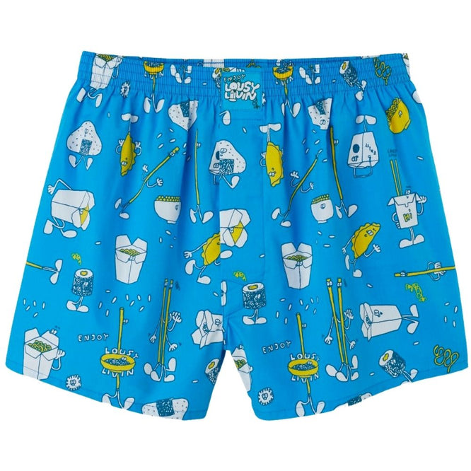 Lunchbox Boxer shorts Blue