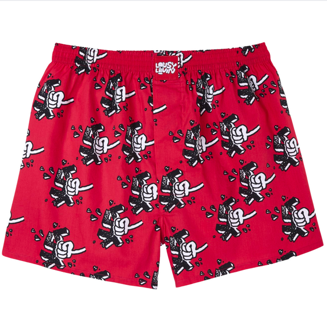 Smash Boxer Shorts Red