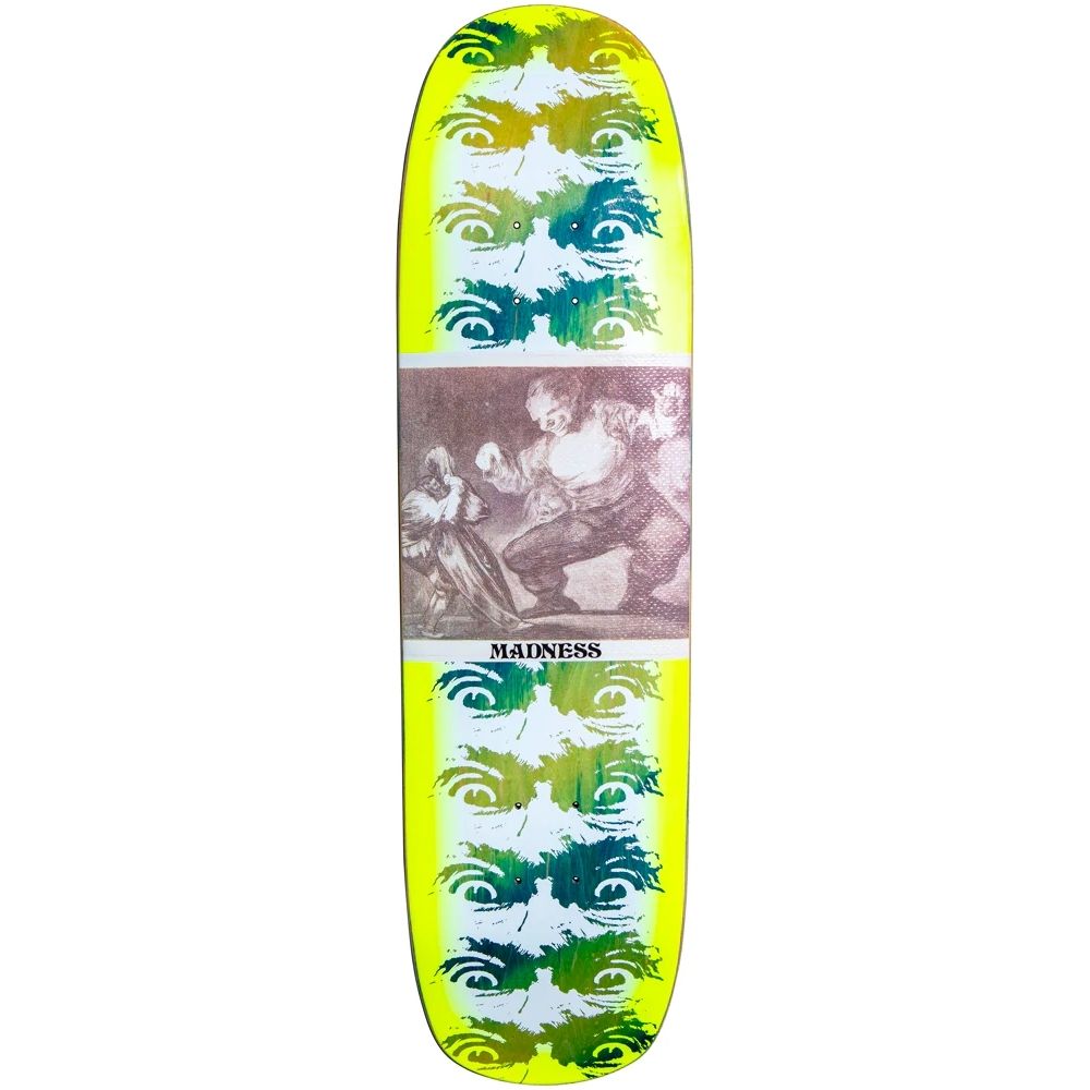 Desperatre Eyes Super Sap R7 Green 8.375" Skateboard Deck