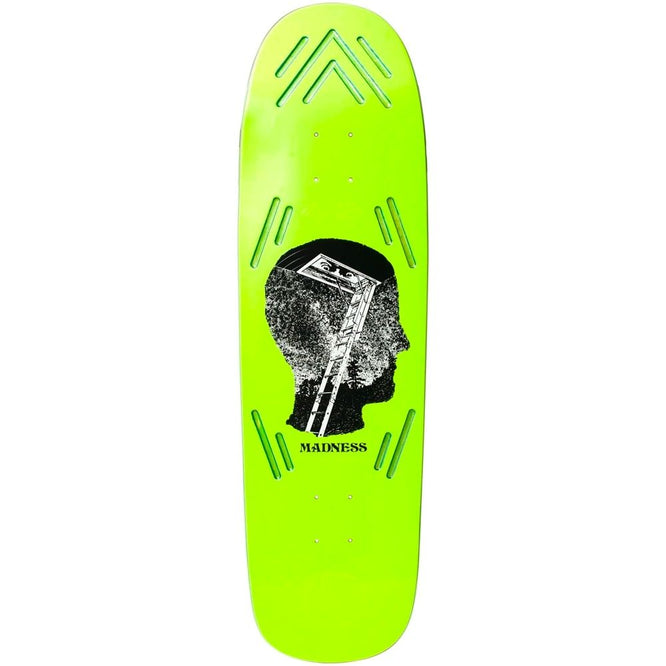 Out Of Mind R7 Neon Yellow 9.13" (en anglais) Skateboard Deck