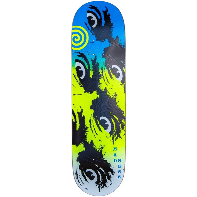 Side Eye Blend Super Sap R7 Bleu/Jaune 8,5". Skateboard Deck