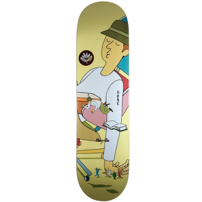 Ben Gore Lucid Dream Orange 8.125" Yellow Skateboard Deck