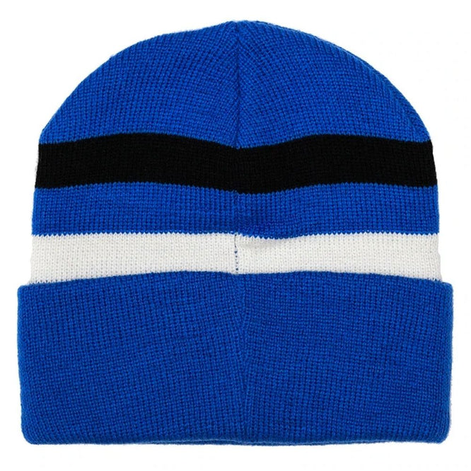 Lines Beanie Blue