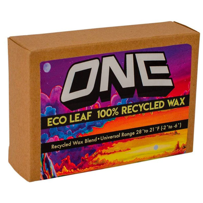 Recycled Eco Leaf Snowboard Wax