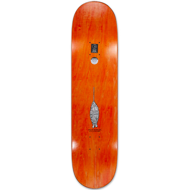 Oskar Rozenberg Spider King Orange 8,5" (en anglais) Skateboard Deck