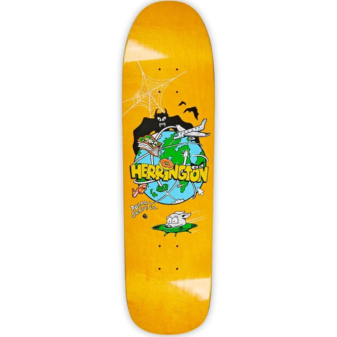 Planche de skateboard Planet Herrington Yellow 8.65" Jr Shape