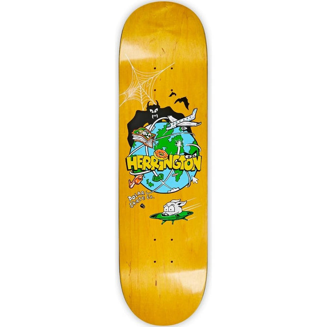 Planche de skateboard Planet Herrington Yellow 8.625" Deck