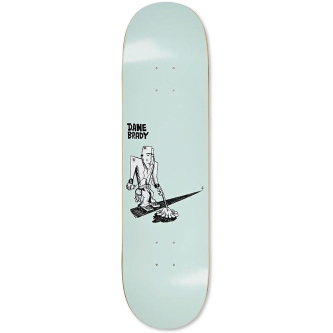 Dane Brady Mopping Green 8.375" Skateboard Deck
